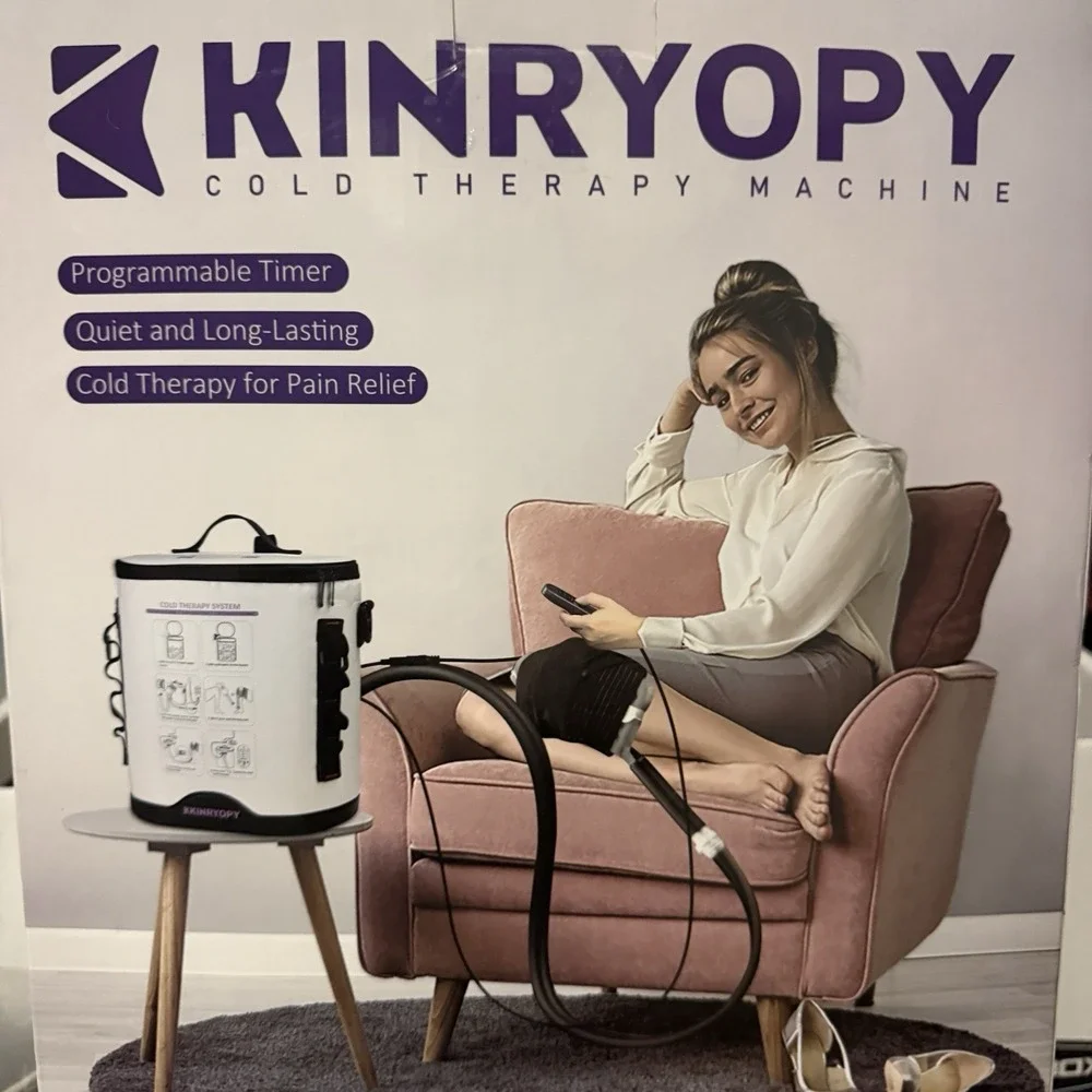 Kinryopy Cold Therapy Machine with Programmable Timer Portable Ice Machine MC10